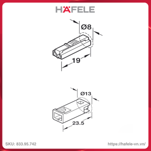 day-dan-noi-dai-4-dau-ra-12v-hafele-83395742