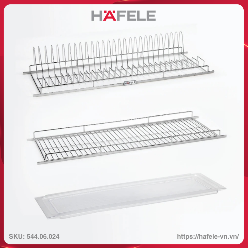 Giá Úp Chén Đĩa 600mm Hafele 544.06.024