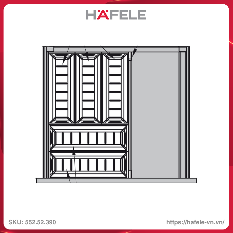 khay-chia-ngan-keo-500mm-bang-inox-hafele-55252390