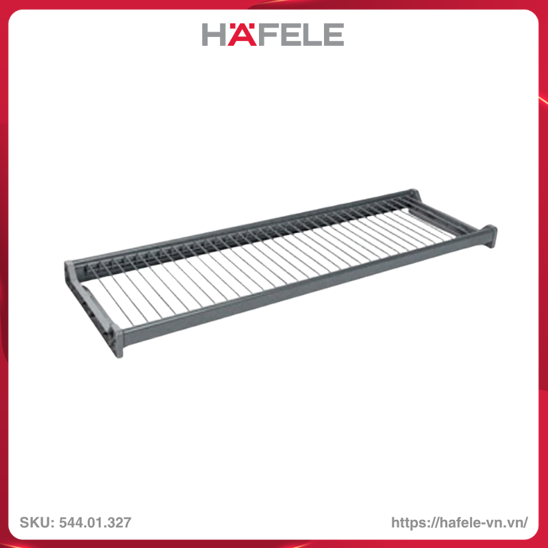 Khay Úp Chén Bát Phẳng 600mm Màu Đen Hafele 544.01.327