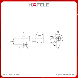 ruot-khoa-1-dau-chia-1-dau-van-63mm-hafele-91608272