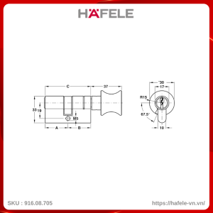 ruot-khoa-1-dau-chia-1-dau-van-91mm-hafele-91608705