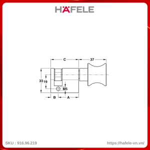 ruot-khoa-1-dau-van-45mm-hafele-91696219