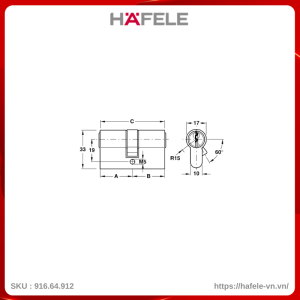 ruot-khoa-2-dau-chia-91mm-hafele-91664912