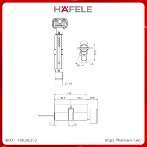 ruot-khoa-cua-di-65mm-van-chia-hafele-48956250