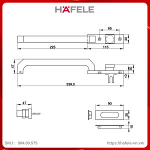 tay-nam-keo-cua-nhom-hl255-hafele-90400575