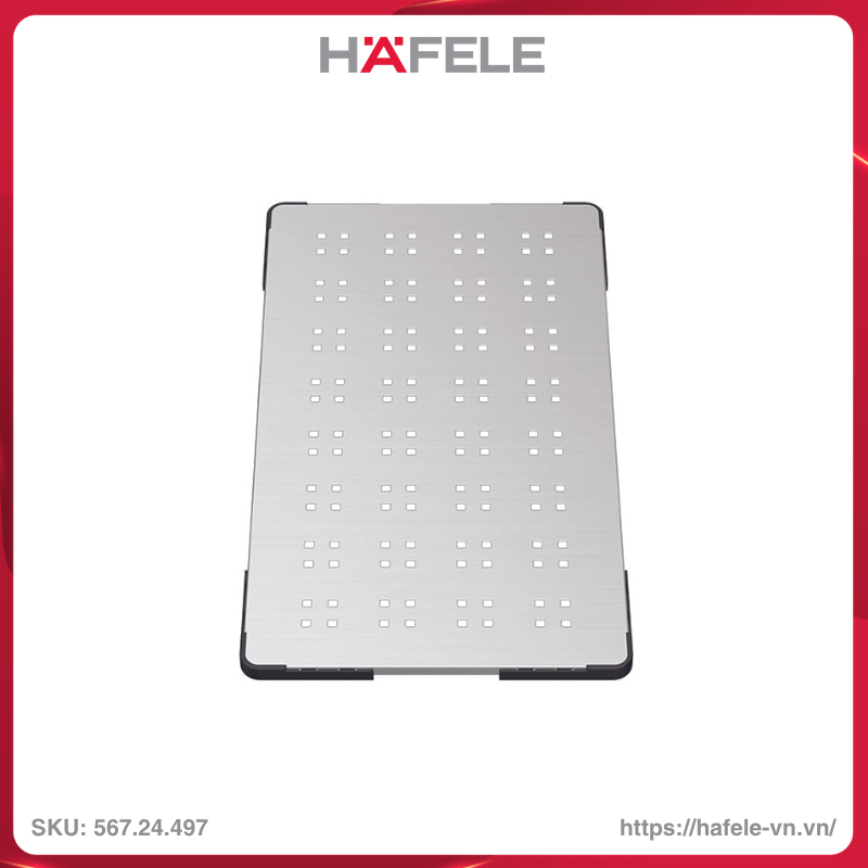 Thớt inox Hafele 567.24.497 - Ảnh 2
