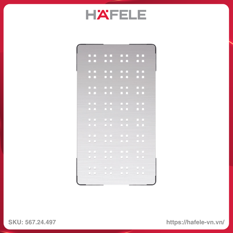 Thớt inox Hafele 567.24.497