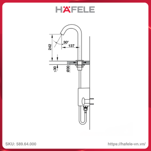 voi-cam-ung-dat-ban-h245-hafele-58964000