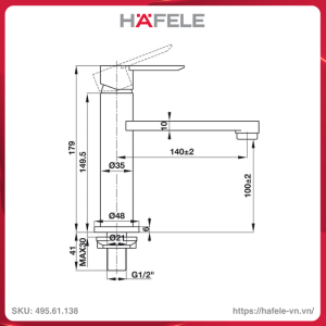 voi-lanh-vigor-100-hafele-49561138